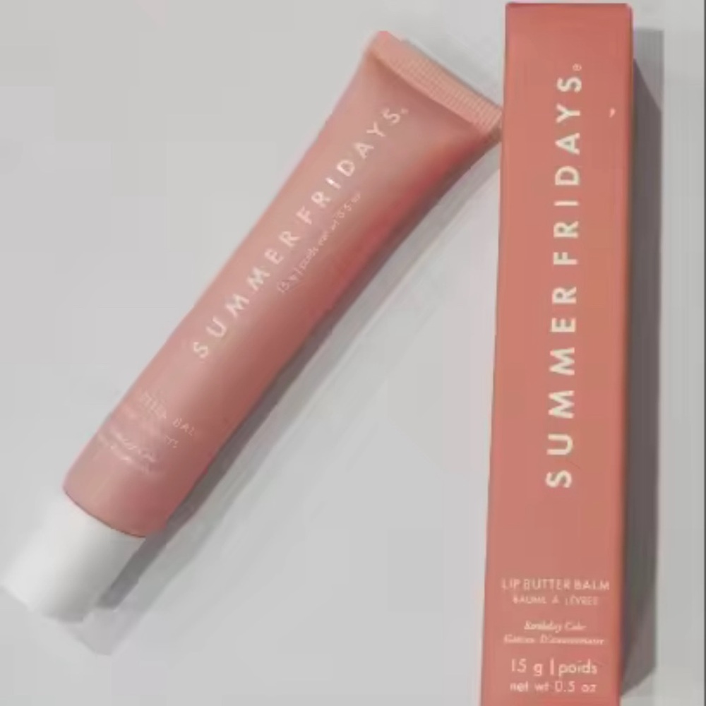 Summer Fridays Lip Butter Balm in Soft Coral